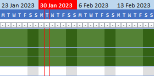 Project details table